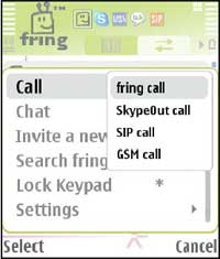 Fring other SIP configuration
